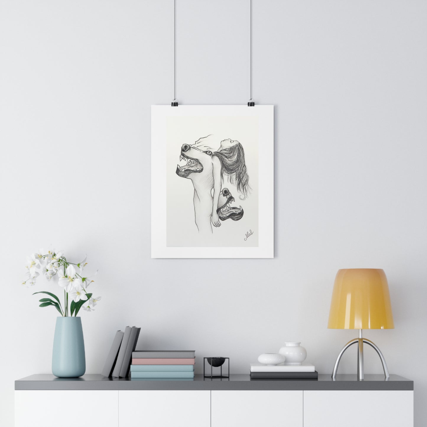 Throw Me to the Wolves and I will Return Leading the Pack Poster